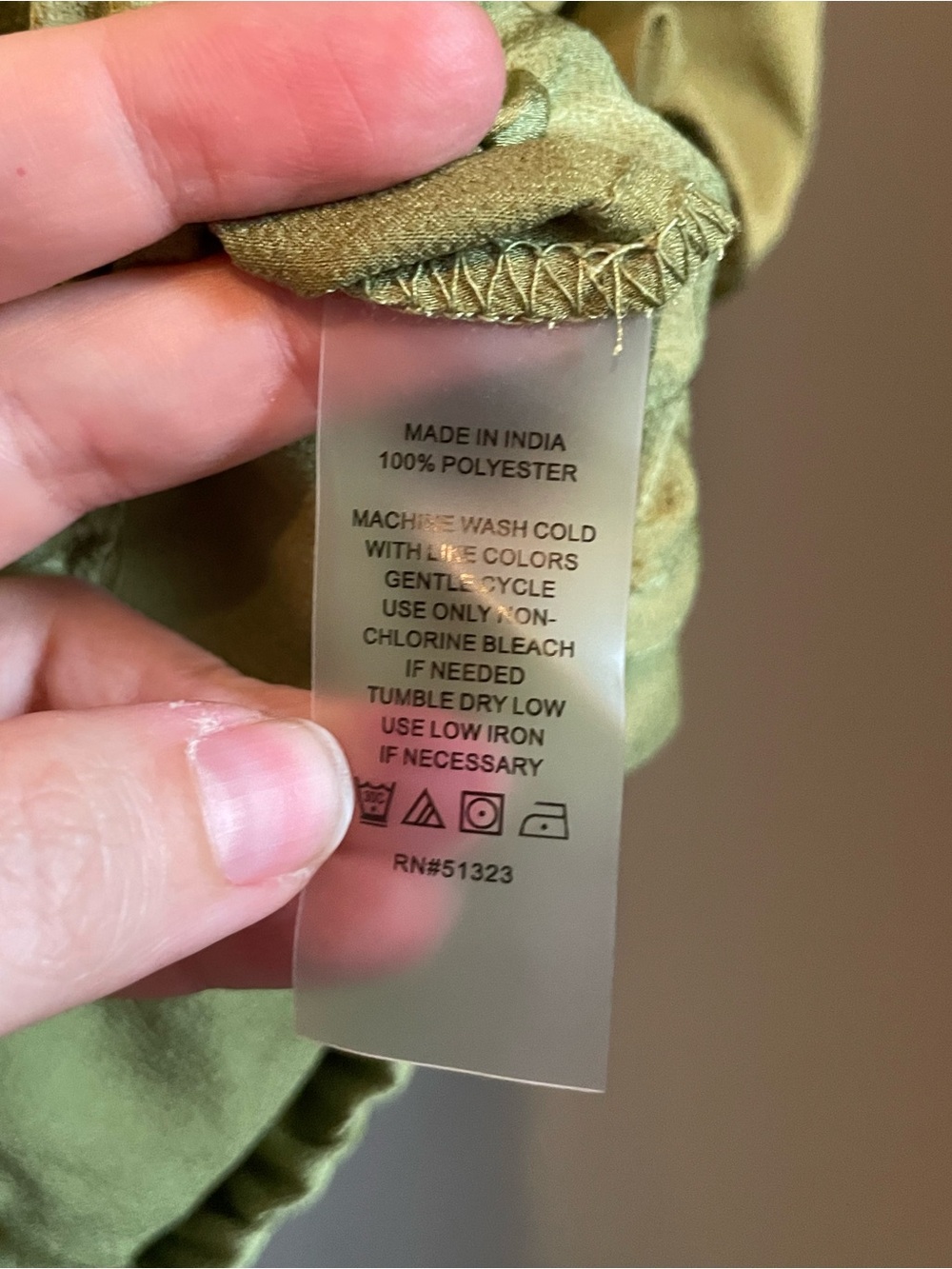 NWT Vince Camuto Sz 2X Plus Women’s Green V-neck Bubble Sleeve Blouse Top Rt $99 - Picture 9 of 12